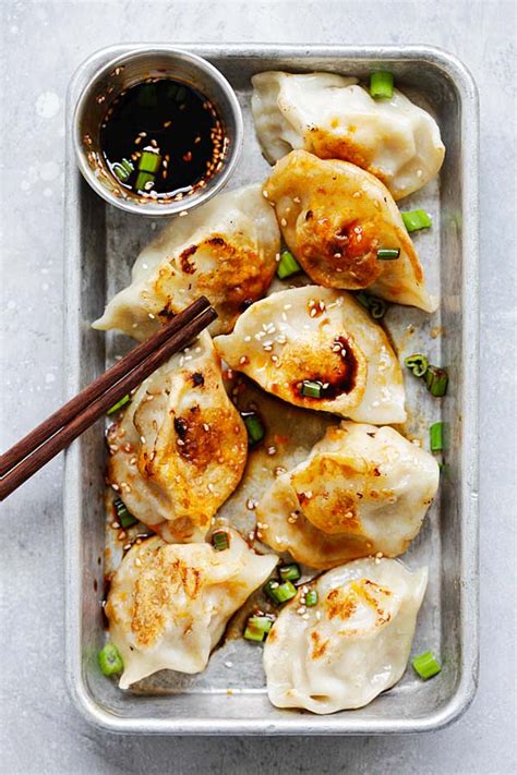 Chinese Chicken Dumplings {crispy And Juicy} Rasa Malaysia
