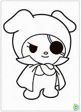 Coloring Melody Kuromi Pages Dinokids Book Kids Clipart Colouring Printable Print Mymelody Library Adults Popular Pdf Onegai sketch template