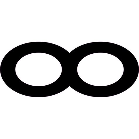 black infinity symbol sticker walmartcom walmartcom