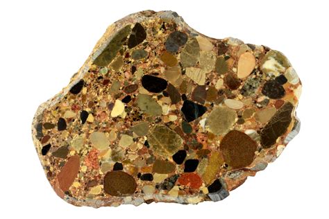 conglomerate variety puddingstone  width   sample   cm
