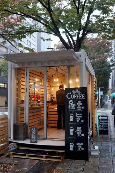 small coffee shop exterior design ideas