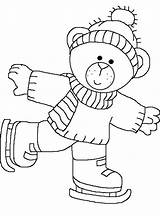 Coloring Pages Ice Skating Printable Figure Skates Skate Bear Getcolorings Template Pair Kids Getdrawings Colorings sketch template