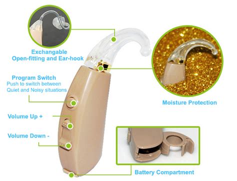affordable digital   ear bte hearing aid  earcentric