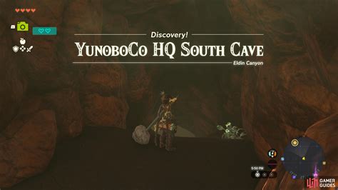 yunoboco hq south cave  legend  zelda tears   kingdom