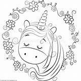 Unicorn Coloring Pages Cute Printable Kids Print Baby Choose Board Adult Save sketch template