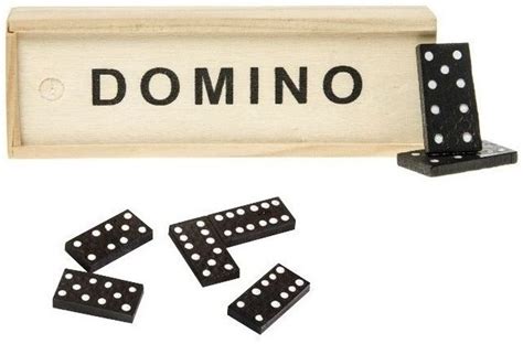 bolcom domino spel  houten kistje games
