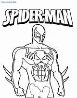 Spiderman Coloring Pages Spider Man sketch template