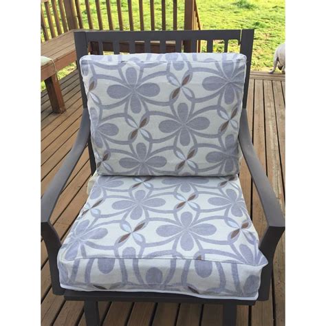octorose chair seat cover  patio chair reversible  side zipper enclosuer  measure