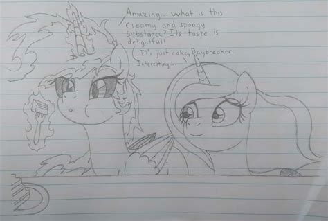daybreaker sketches part  rmylittlepony
