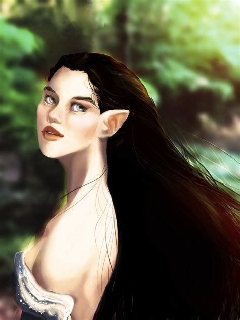 luthien  abalarbronson luthien tolkien art character sketches