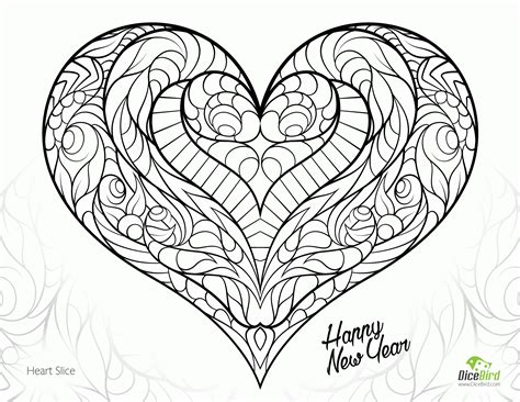 gambar printable heart pattern coloring pages adults learning designs