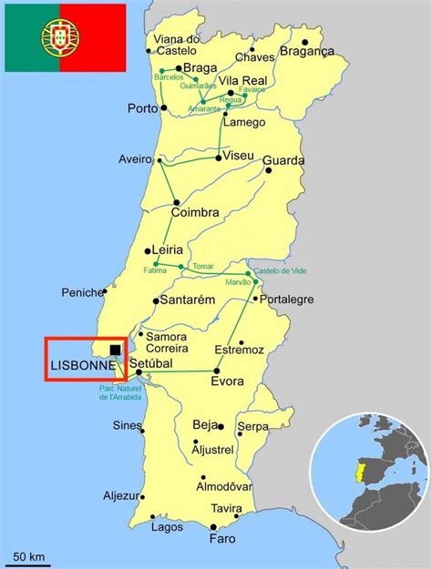 lisbon portugal map lisboa portugal map portugal