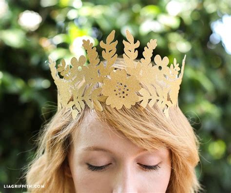 diy fairy paper crown lia griffith paper crowns diy paper crown