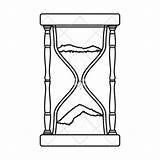 Hourglass Drawing Getdrawings sketch template