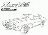 Coloring Z28 Letscolorit 1979 1967 Driverlayer Nastyz28 sketch template