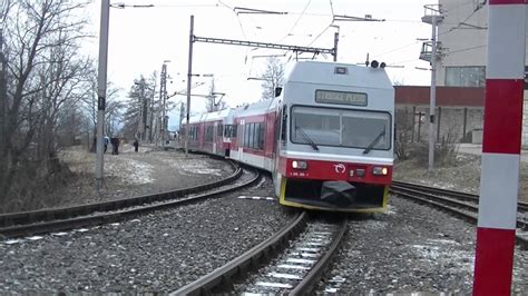 osobny vlak tatranske elektricke zeleznice poprad tatry strbske pleso stary smokovec