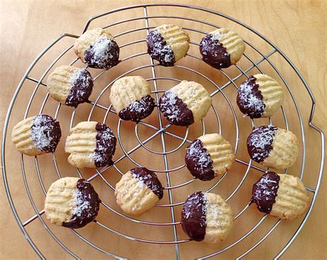 hafer plaetzchen mit schokolade und kokos rezept mit bild