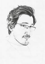 Markiplier Jacksepticeye Sketch Coloring Pages Template Easy Draw sketch template
