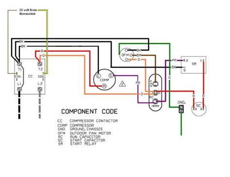 tchakc wiring diagram condenser fan motor