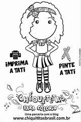 Chiquititas Colorir Atividades Recortar Chiquitita Casinhadecrianca Lilicatt Mili sketch template