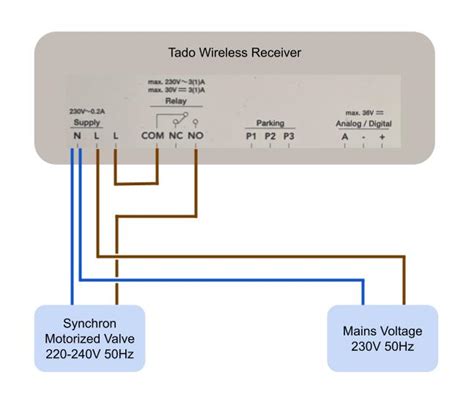 wireless receiver wiring   zone valve tado community