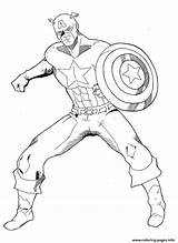 Coloring America Captain Pages Boys Avengers Teenage Printable Print Book Bad Coloriage Fighting Guy Everfreecoloring Superheroes Color Kids Popular sketch template