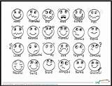 Printable Feelings Coloring Faces Emotion Emotions Sheet Feeling Wordpress Chart sketch template