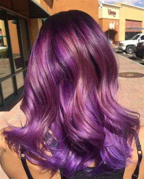 22 sassy purple highlighted hairstyles for short medium long hair pretty designs