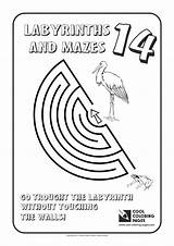 Labyrinths Mazes Coloring Pages Cool Maze Labyrinth sketch template