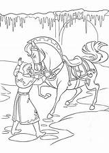 Frozen Pages Hans Coloring Horse Getcolorings sketch template