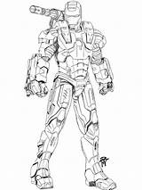 War Machine Coloring Pages Drawing Printable Kids Drawings Iron Man Stick Joker Lego Getdrawings Recommended Paintingvalley sketch template