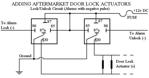door lock wiring