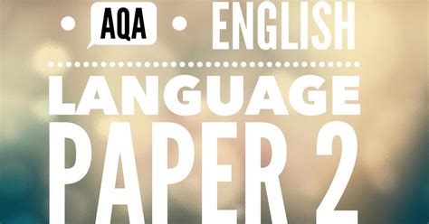 paper  question  language  aqa question  language paper