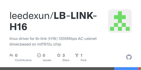 github leedexunlb link  linux driver  lb link  mbps ac usbnet driverbased