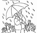 Rainy Cloudy Drawing Rain Coloring Draw Pages Raining Getdrawings Paintingvalley Simple Getcolorings sketch template