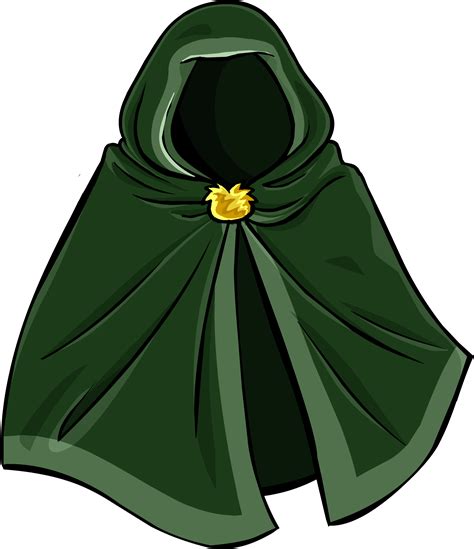 green hooded cloak club penguin wiki fandom powered  wikia