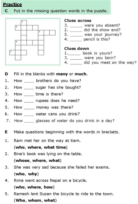 Grade 6 Grammar Lesson 8 Questions Grammar Lessons English Grammar