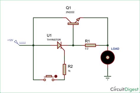 dc electronic fuse circuit construction working
