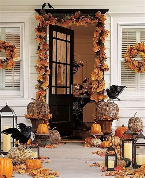 perfect fall front porch decor ideas for this autumn from spooky
