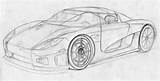 Koenigsegg Sketch Ccx Deviantart Drawings 2006 sketch template