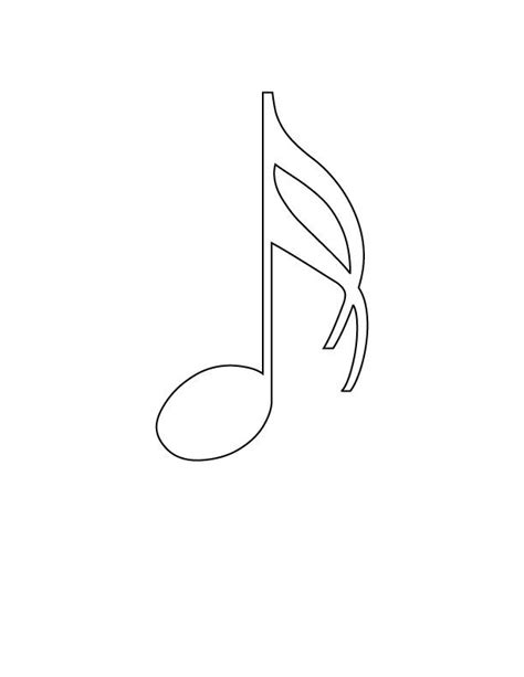 musical notes coloring pages books    printable