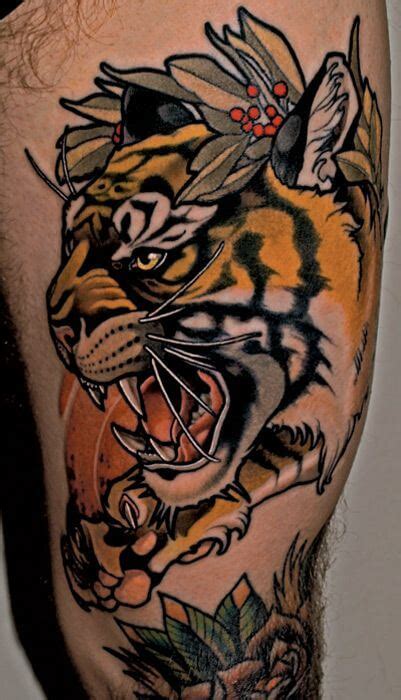 tiger tattoos  men ideas  designs  guys