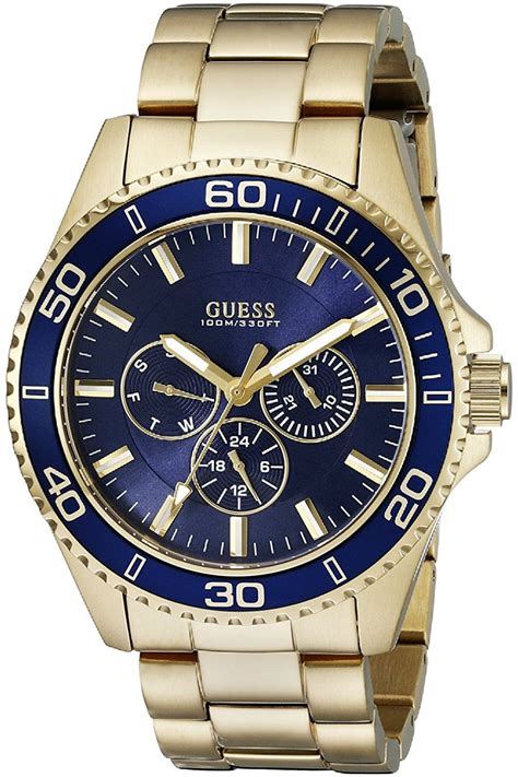 guess guess mens chaser gold tone  wg walmartcom