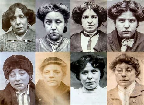 fascinating and tragic stories revealed as police release mugshots of