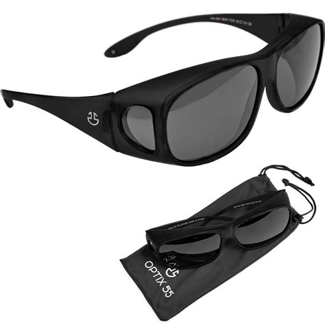 Wrap Around Sunglasses Uv Protection To Wear As Fit Over