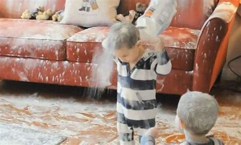 viral video   day kids destroy home  bag  flour syracusecom