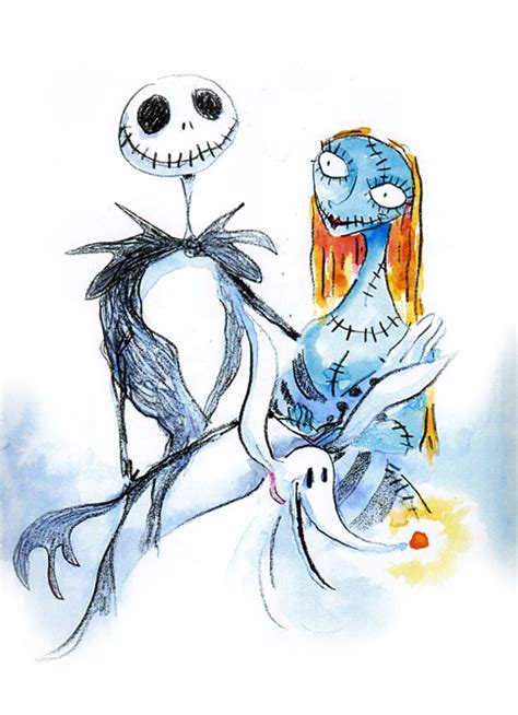 Moustashie Tim Burton Drawings