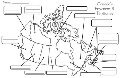 canada map provinces  capital cities canada map label provinces