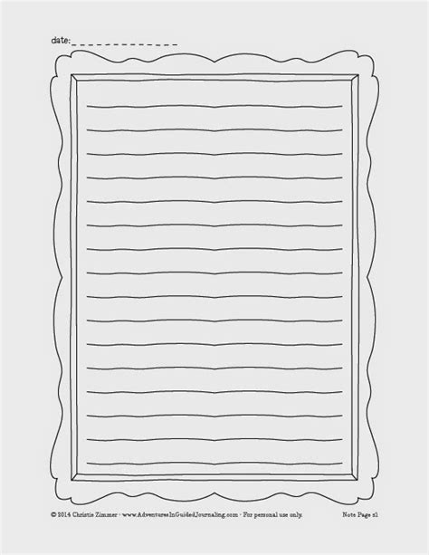 images  blank notes page printable blank notes page template