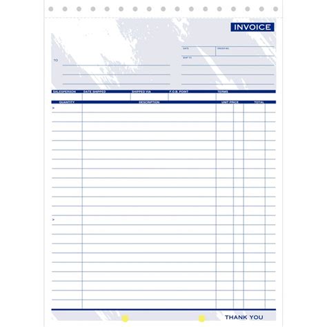 invoice record keeping template